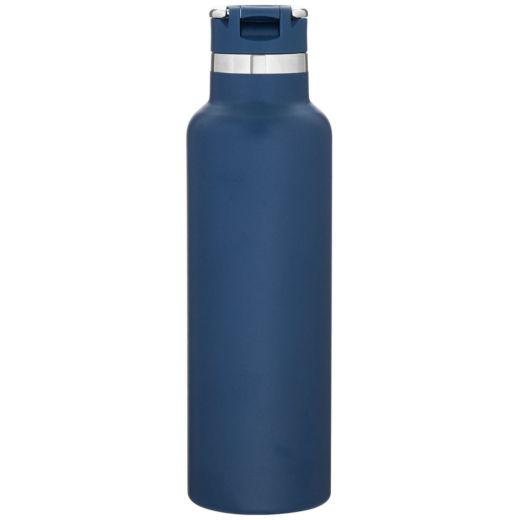 H2Go Matte Navy Juno 20oz Stainless Steel Bottle