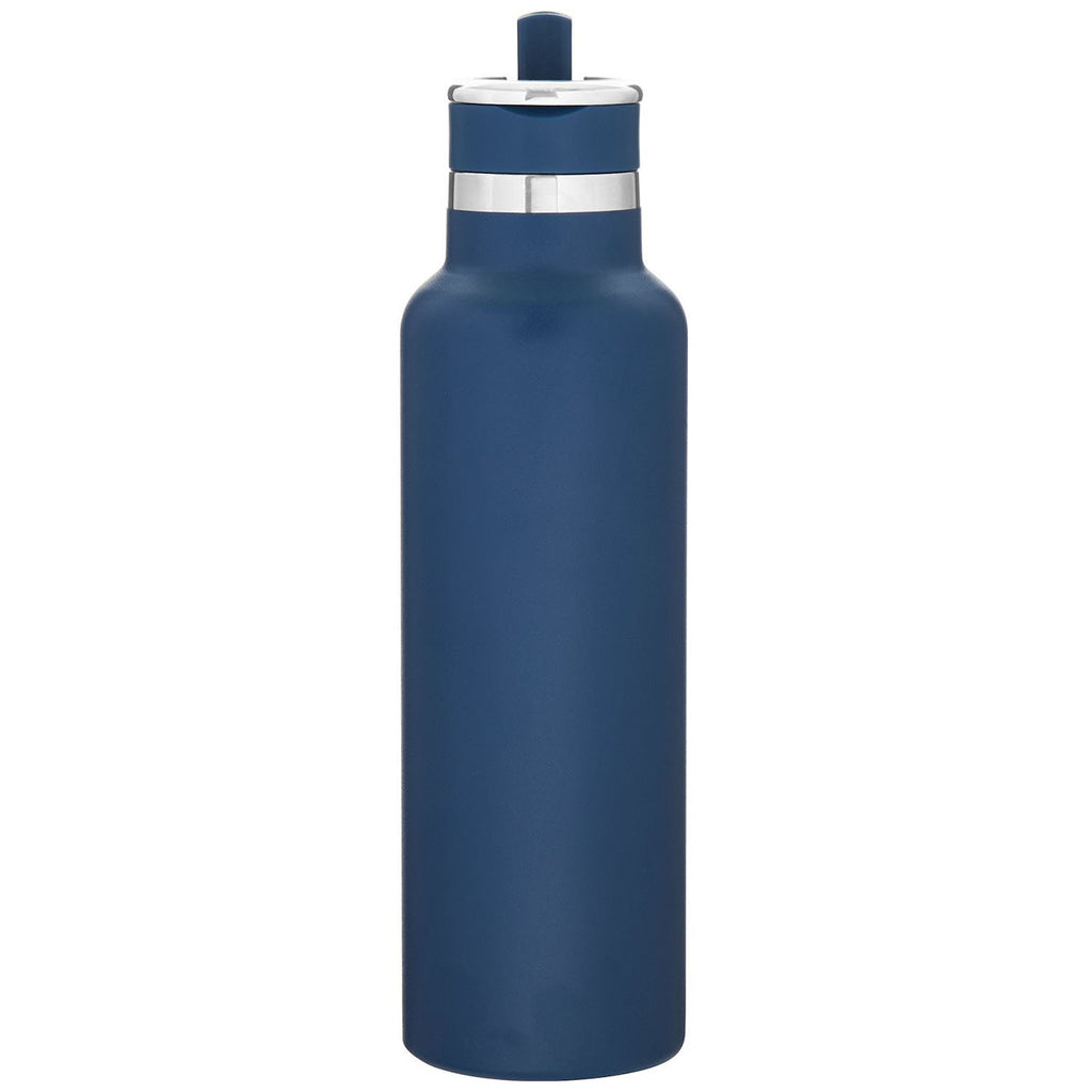 H2Go Matte Navy Juno 20oz Stainless Steel Bottle