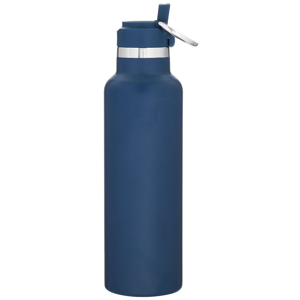 H2Go Matte Navy Juno 20oz Stainless Steel Bottle