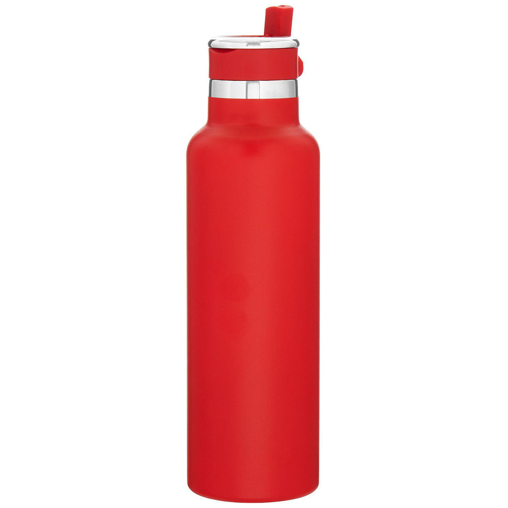 H2Go Matte Red Juno 20oz Stainless Steel Bottle