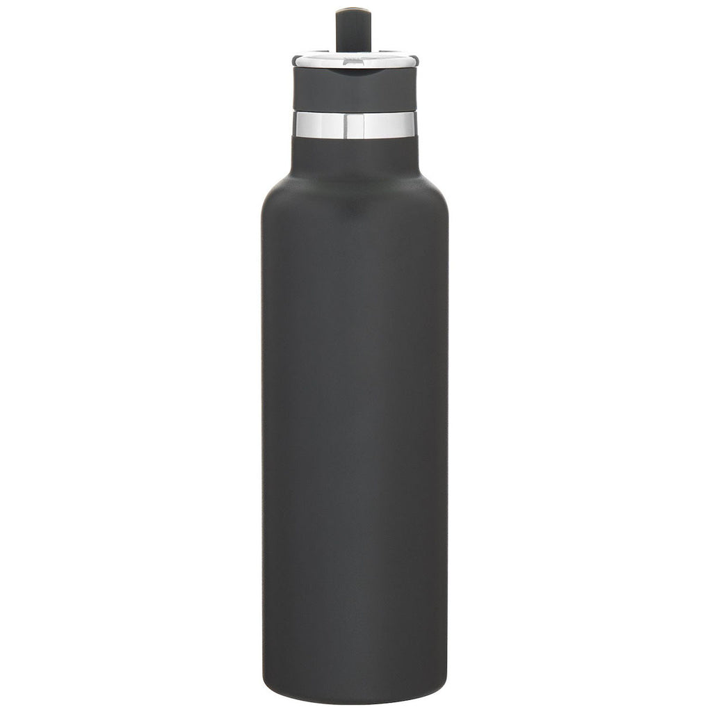 H2Go Matte Storm Grey Juno 20oz Stainless Steel Bottle