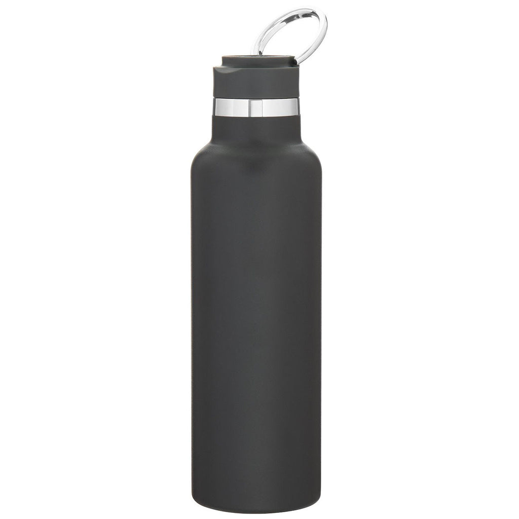 H2Go Matte Storm Grey Juno 20oz Stainless Steel Bottle