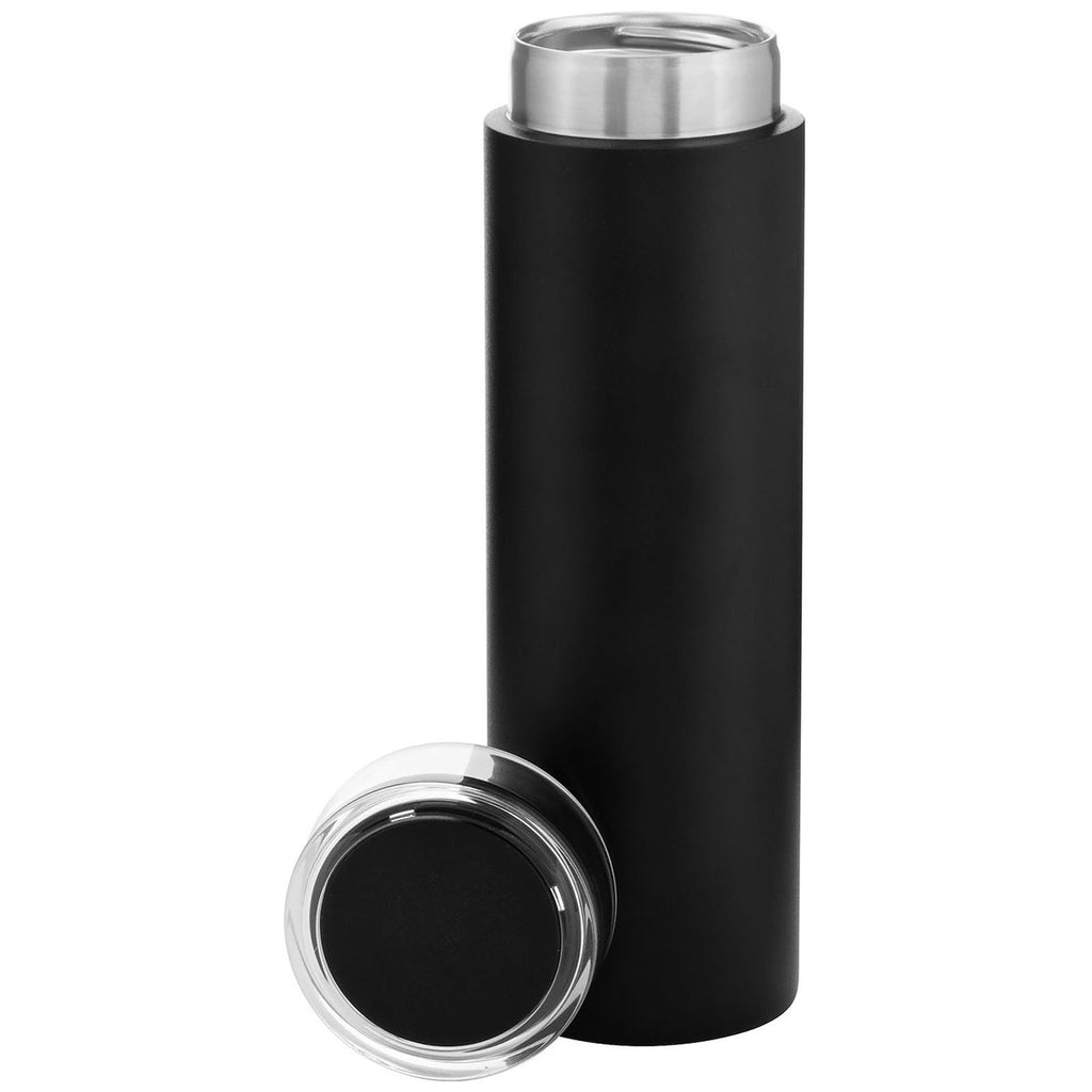 H2Go Matte Black Rocket 16.9oz Stainless Steel Thermal Bottle