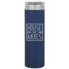 H2Go Matte Navy Rocket 16.9oz Stainless Steel Thermal Bottle