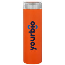 H2Go Matte Orange Rocket 16.9oz Stainless Steel Thermal Bottle