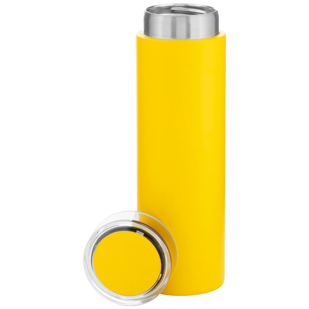 H2Go Matte Lemon Rocket 16.9oz Stainless Steel Thermal Bottle