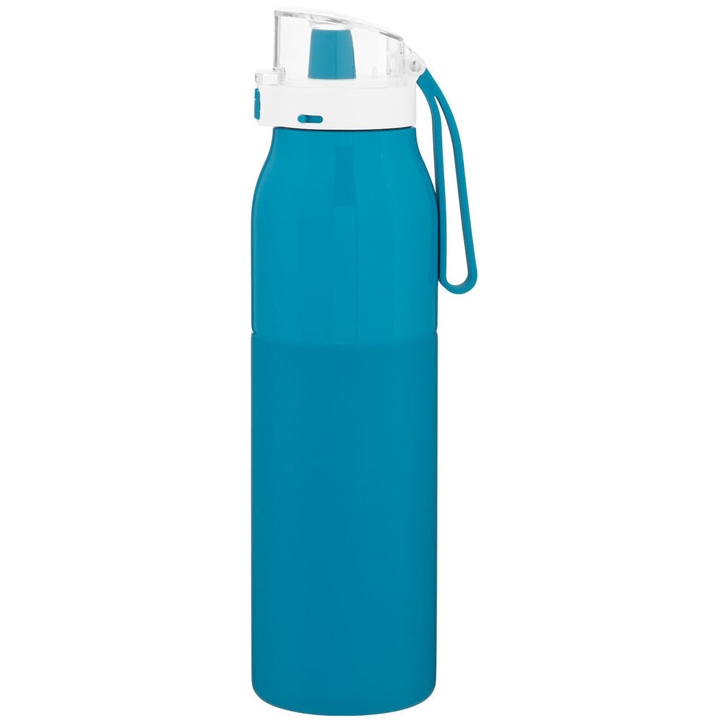 H2Go Matte Aqua Vigor 25oz Stainless Steel Bottle