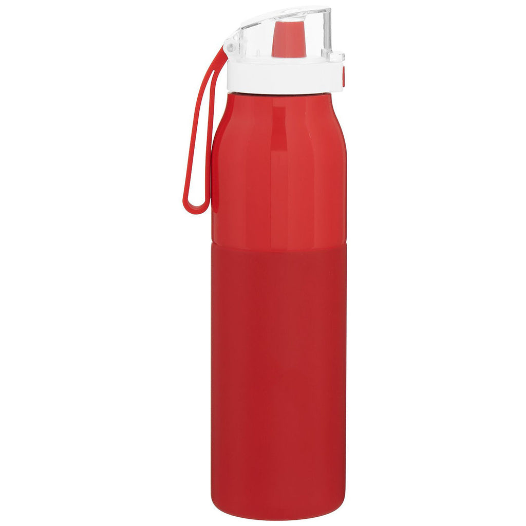 H2Go Matte Red Vigor 25oz Stainless Steel Bottle