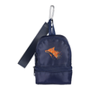 Leed's Navy Mini Daybreak Backpack Charm
