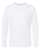 Paragon White Unisex Long Islander Performance Long Sleeve T-Shirt