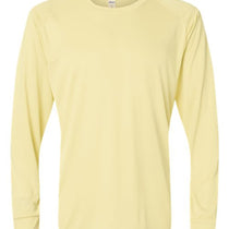 Paragon Pale Yellow Unisex Long Islander Performance Long Sleeve T-Shirt