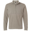 Adidas Men's Putty Beige Ultimate365 Cozy Quarter-Zip Pullover