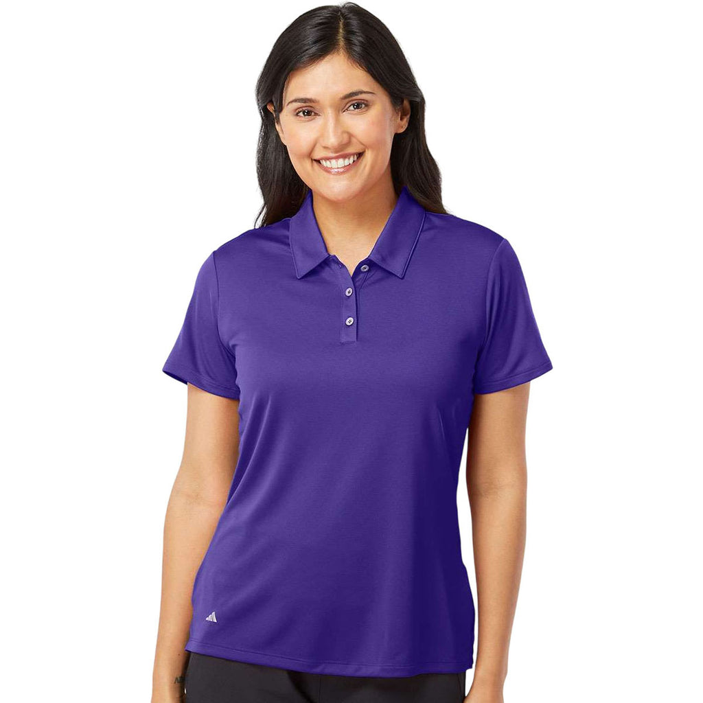 adidas Golf Women's Collegiate Purple Performance Sport Shirt