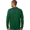 Adidas Men's Collegiate Green Fleece Crewneck Sweatshirt