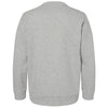 Adidas Men's Grey Heather Fleece Crewneck Sweatshirt