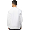 Adidas Men's White Fleece Crewneck Sweatshirt