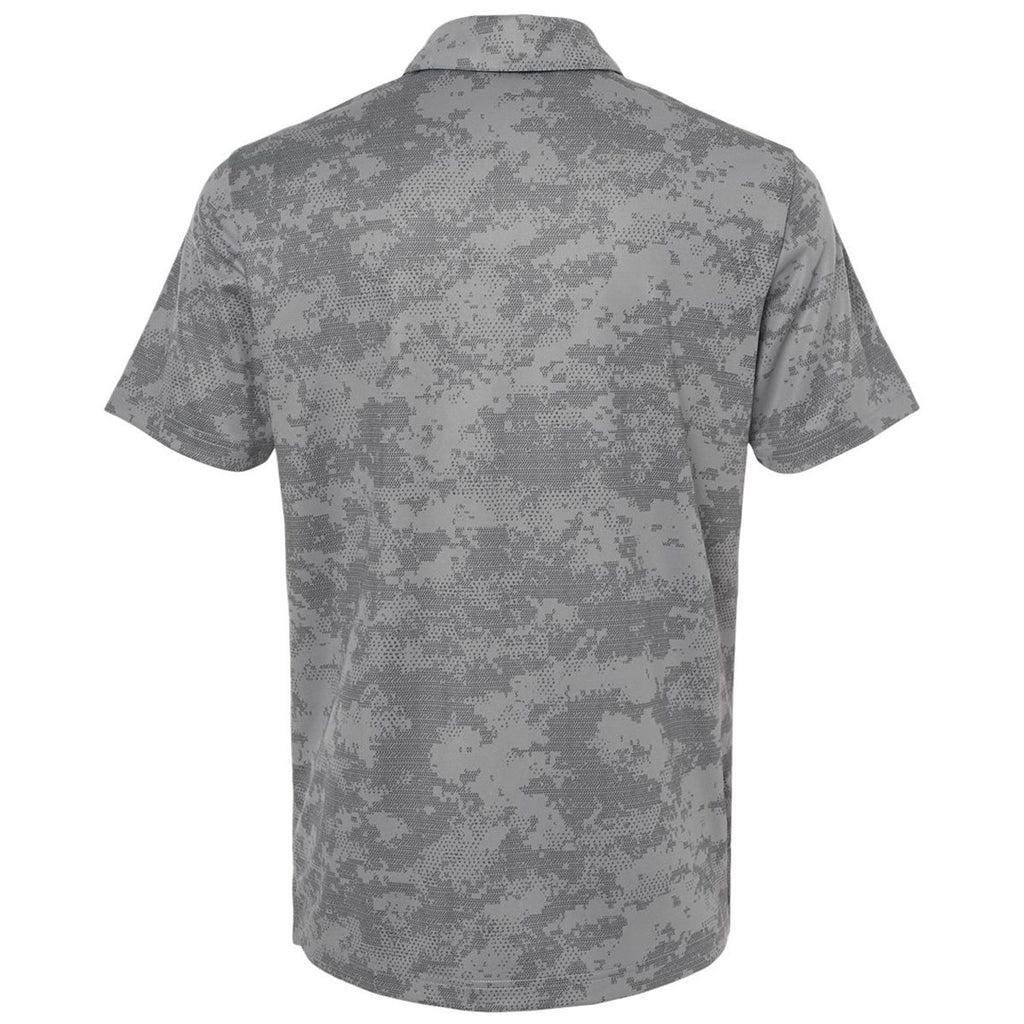 Adidas Men's Grey Three Camo Polo