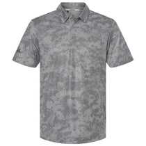 Adidas Men's Grey Three Camo Polo