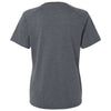 Adidas Women's Dark Grey Heather Blended T-Shirt