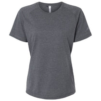 Adidas Women's Dark Grey Heather Blended T-Shirt