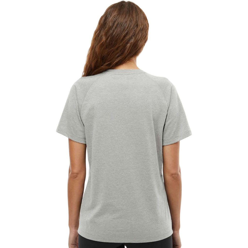 Adidas Women's Medium Grey Heather Blended T-Shirt