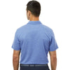 Adidas Men's Collegiate Royal Melange Heathered Polo