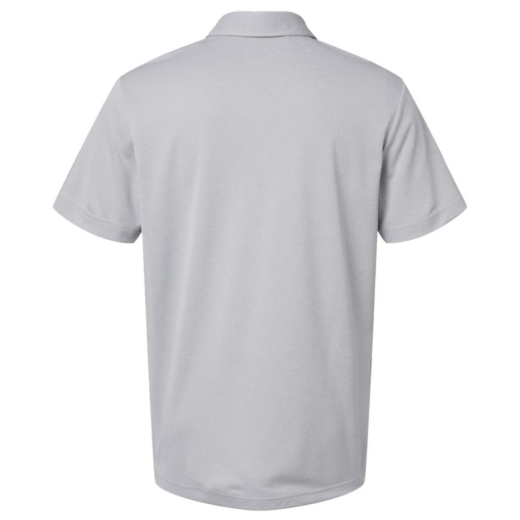 Adidas Men's Grey Two Melange Heathered Polo