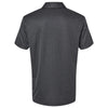 Adidas Men's Black Melange Space Dyed Polo