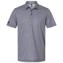 Adidas Men's Collegiate Navy Melange Space Dyed Polo