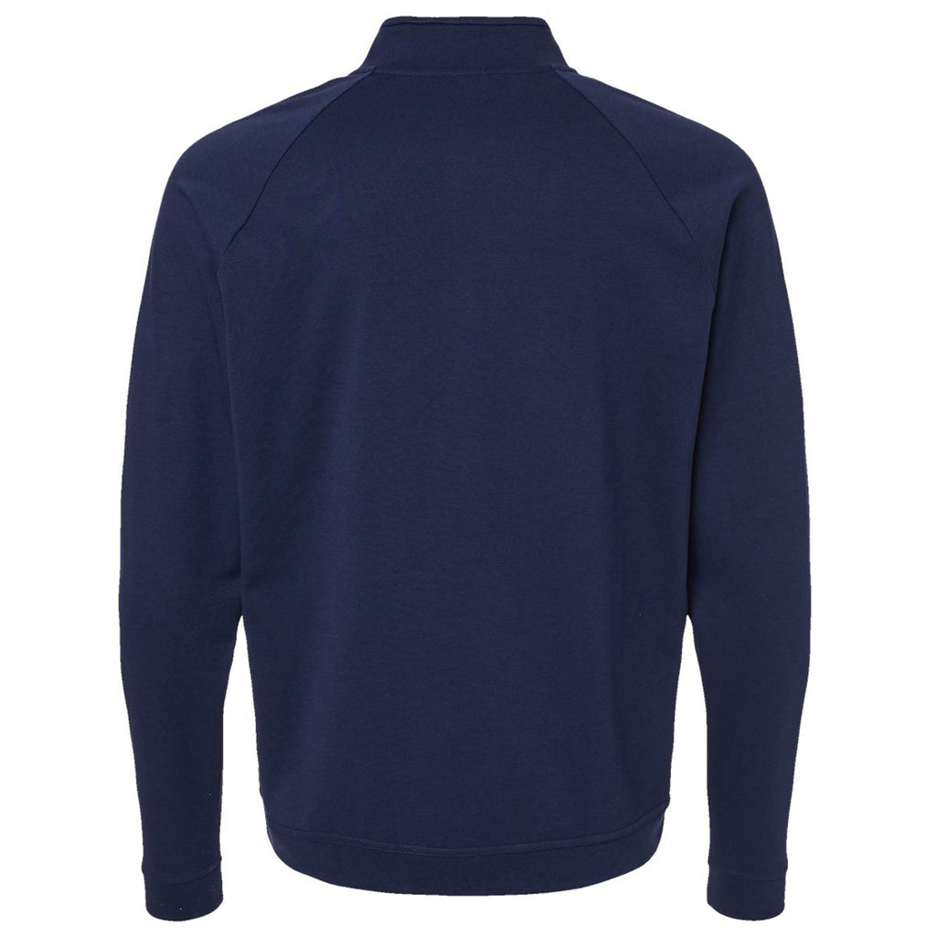 Adidas Men's Collegiate Navy Club Quarter Zip Pullover