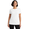 Allmade Women's Bright White Tri-Blend Tee