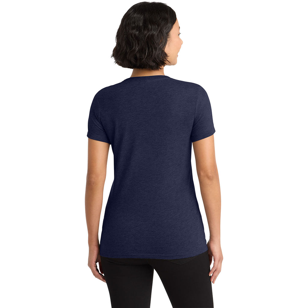 Allmade Women's Night Sky Navy Tri-Blend Tee