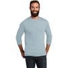 Allmade Unisex I like You Blue Tri-Blend Long Sleeve Tee