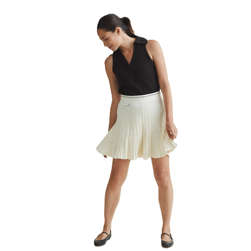 A. PUTNAM Women's Cream Katha Skirt