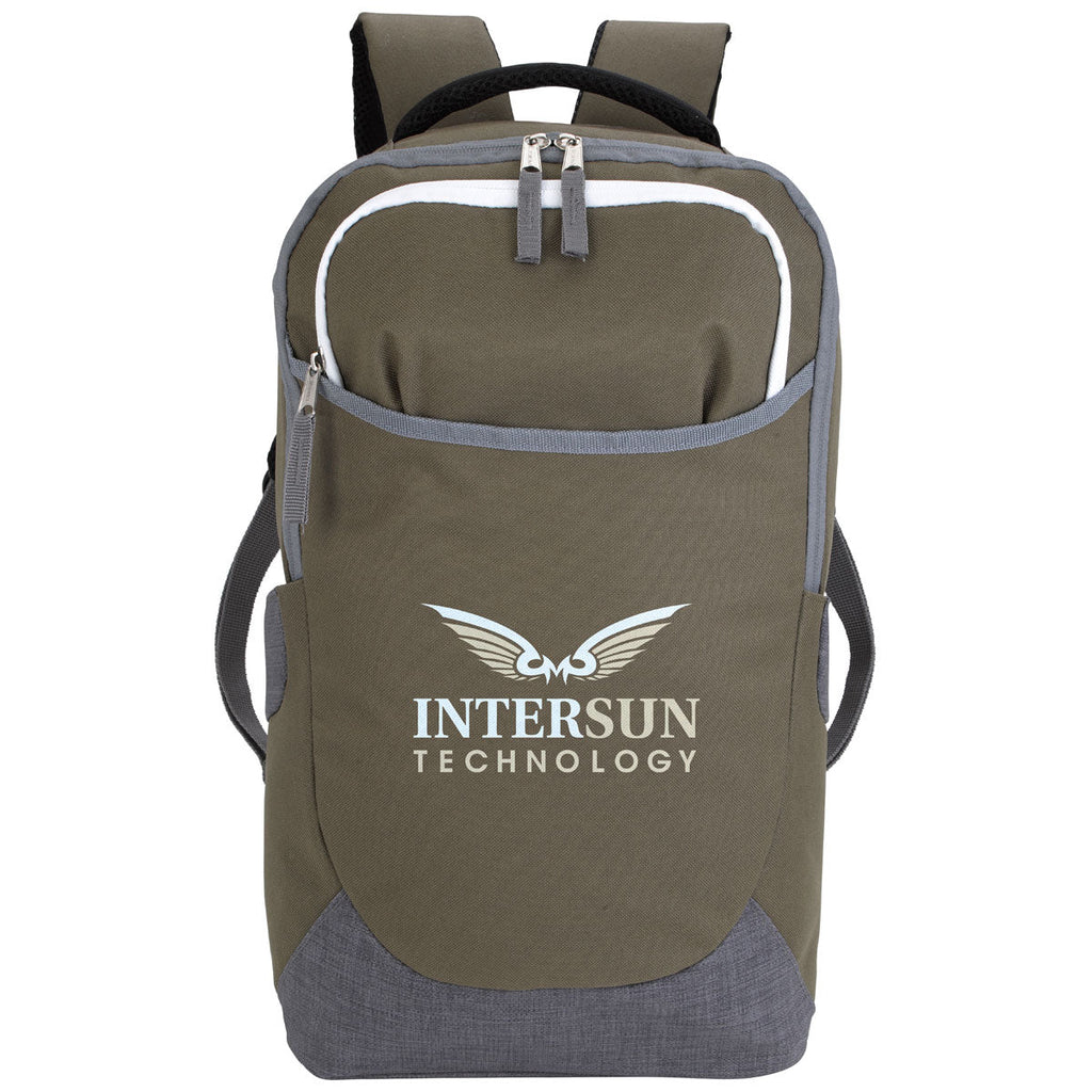 48-Hour Atchison Olive Green Maddox Computer Backpack