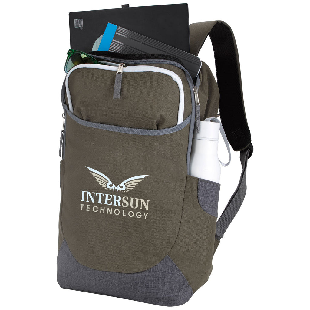 48-Hour Atchison Olive Green Maddox Computer Backpack