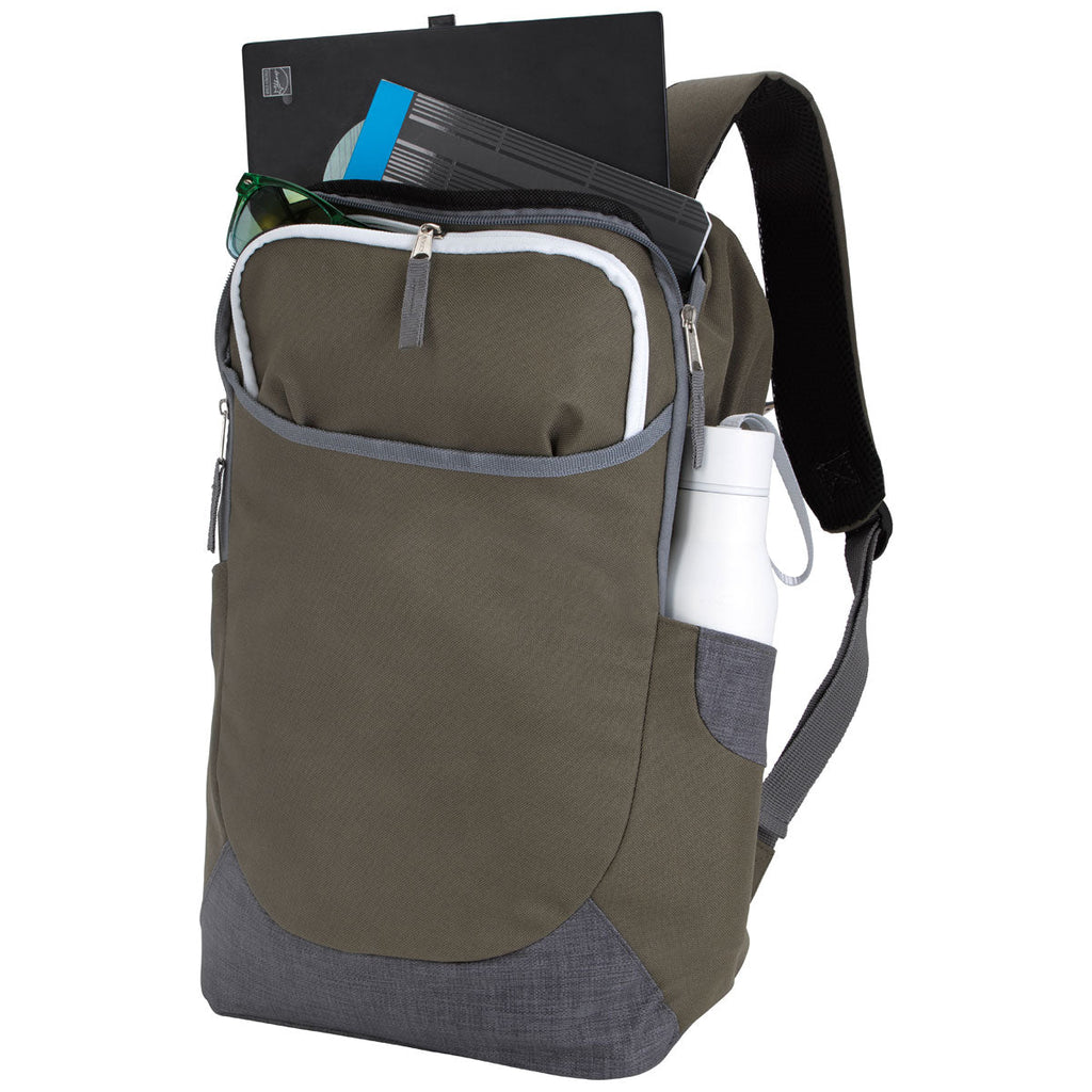 48-Hour Atchison Olive Green Maddox Computer Backpack