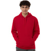 Adidas Men's Team Power Red/White Fleece Hooded Sweatshirt
