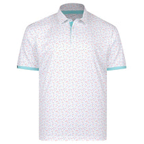 Swannies Golf Men's Aqua Ashton Polo