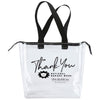 Perfect Line Black The Pro Stadium Tote W/ Zipper