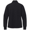 Brooks Brothers Women's Deep Black Diamond Quilt Full-Zip