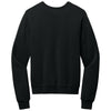 Bella + Canvas Unisex Black Sponge Fleece Classic Crewneck Sweatshirt