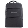 The Bag Factory Grey Two Pocket Business Backpack