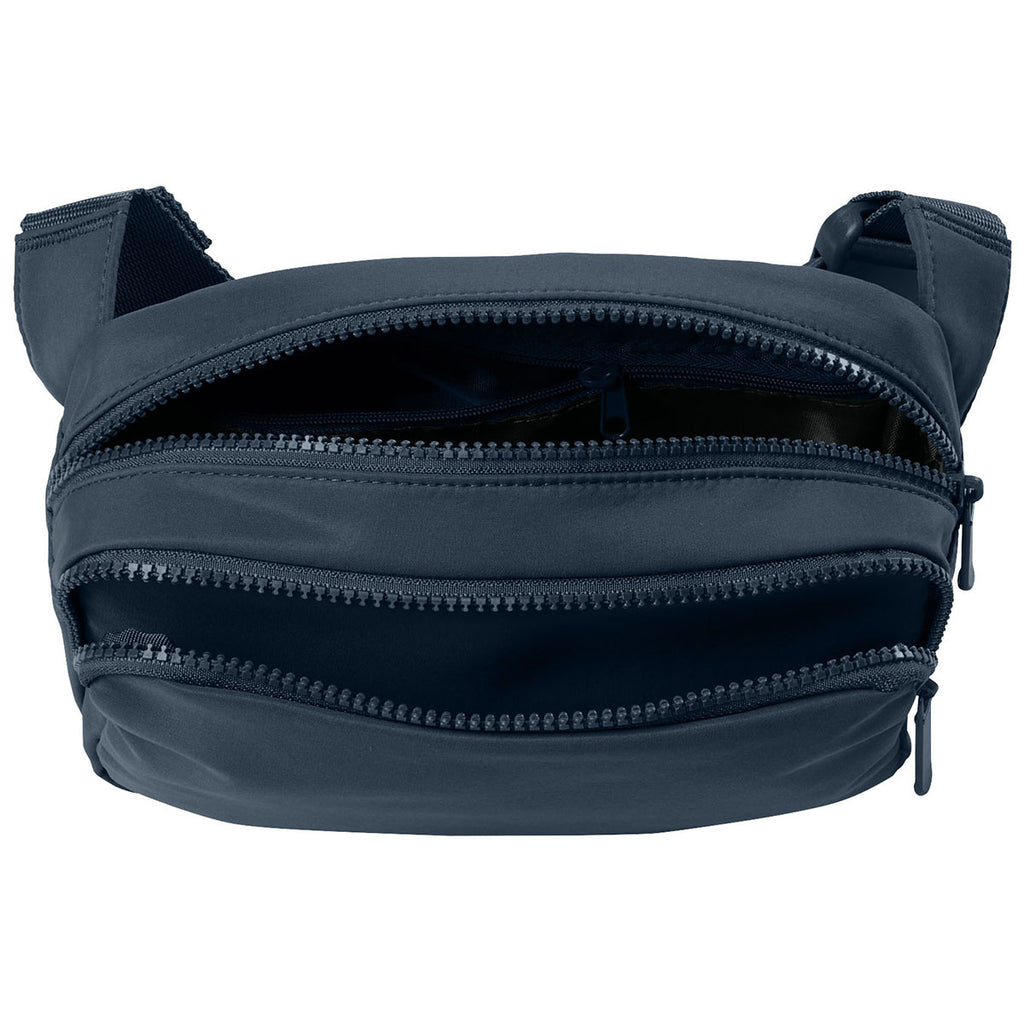 Port Authority River Blue Navy Matte Dual-Compartment Crossbody