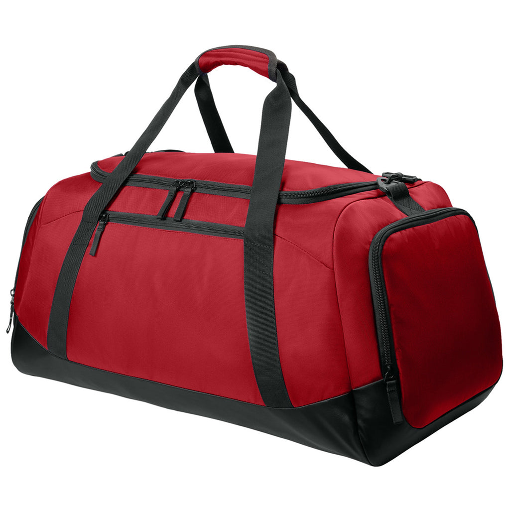 Sport-Tek Deep Red Large Rec Duffel