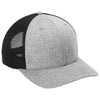 Port Authority Heather Silver/BlackFlexfit 110 Mesh Cap