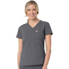 Carhartt Women's Pewter Two-Pocket V-Neck Top