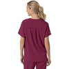 Carhartt Women's Wine Four-Pocket Oversized V-Neck Top