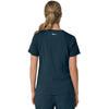 Carhartt Women's Navy Three-Pocket Flex Panel V-Neck Scrub Top