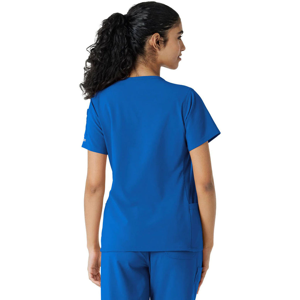 Carhartt Women's Royal Knit Panel Scrub Top